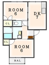 二軒屋駅 徒歩48分 1階の物件間取画像